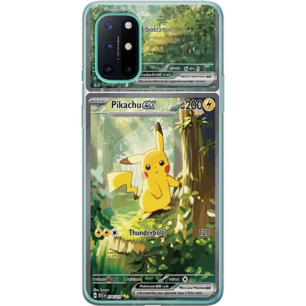 Kompatibelt Mobildeksel til OnePlus 8T Naturinspirert Pikachu-motiv