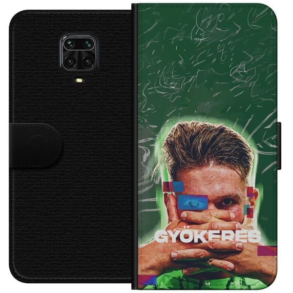 Kompatibel Tegnebogsetui til Xiaomi Redmi Note 9S Viktor Gyökeres grön energi
