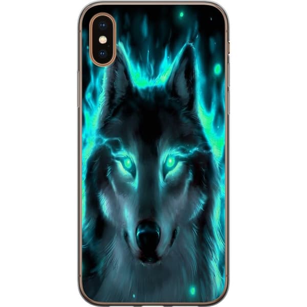 Kompatibelt Mobilskal till Apple iPhone XS Varg