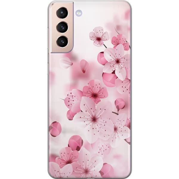 Kompatibelt Mobilskal till Samsung Galaxy S21 Cherry Blossom