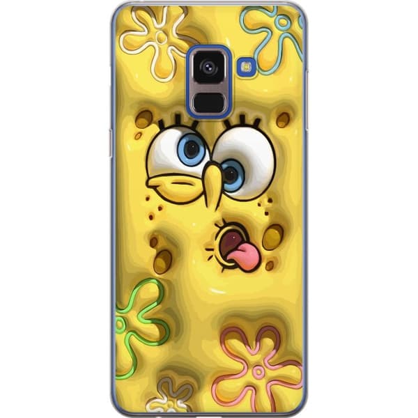 Kompatibelt Mobildeksel til Samsung Galaxy A8 (2018) SvampeBob