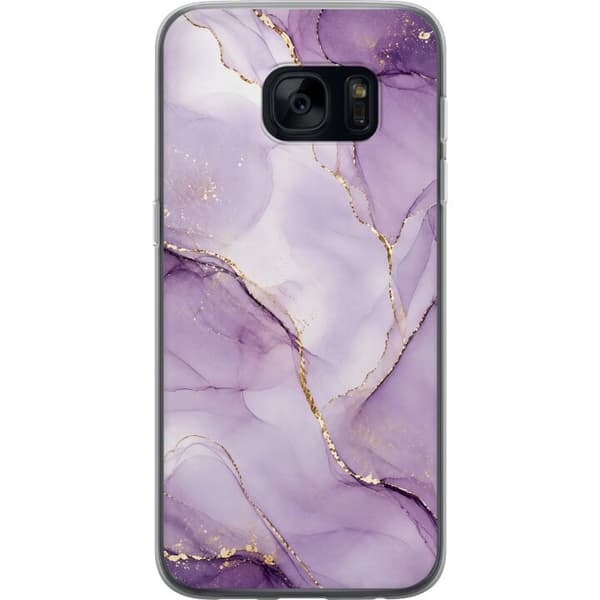 Kompatibelt Mobilskal till Samsung Galaxy S7 Lilac Luxe