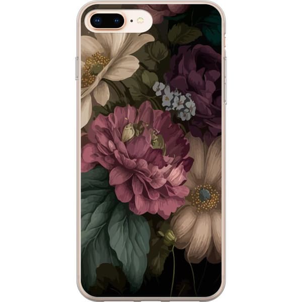 Yhteensopiva Puhelinkuori Apple iPhone 8 Plus Kukat