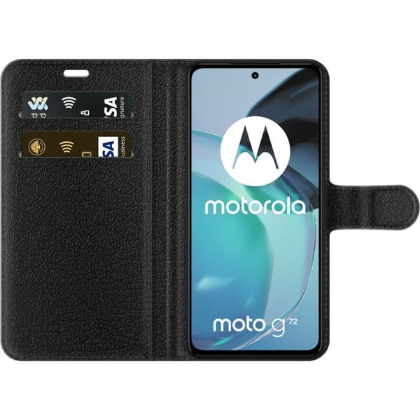 Kompatibel Tegnebogsetui til Motorola Moto G72 Arcane
