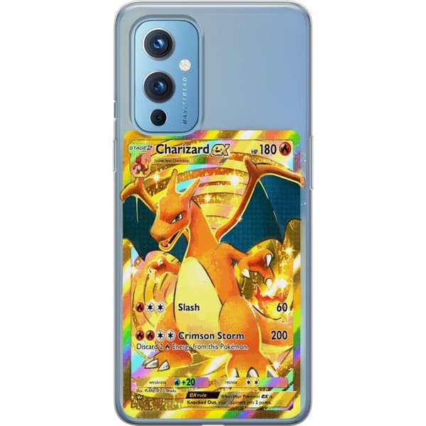 Kompatibelt Mobilskal till OnePlus 9 Premiummotiv med Charizard EX