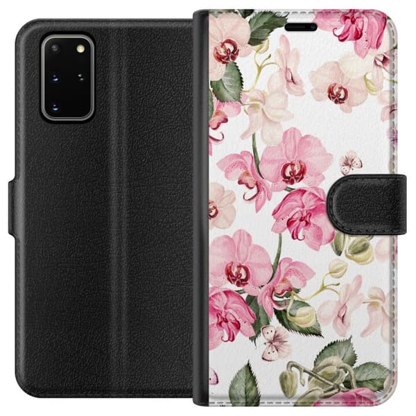 Kompatibelt Plånboksfodral till Samsung Galaxy S20+ Blommor