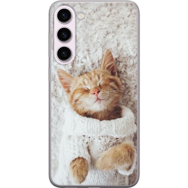 Kompatibelt Mobildeksel til Samsung Galaxy S23+ Kitty Genser