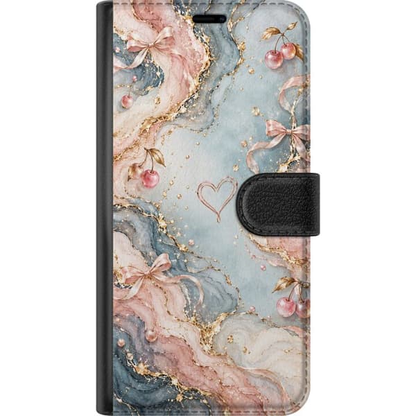 Kompatibel Tegnebogsetui til Google Pixel 10 Pro Rosetmarmor