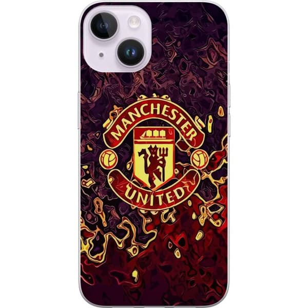 Kompatibelt Mobilskal till Apple iPhone 14 Manchester United