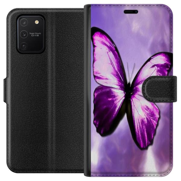 Kompatibelt Lommeboketui til Samsung Galaxy S10 Lite Sommerfugl
