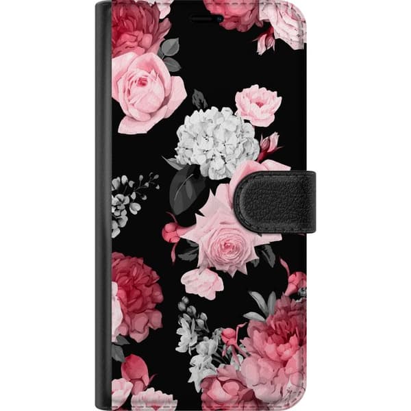 Kompatibel Tegnebogsetui til Samsung Galaxy S23 Floral Blomst