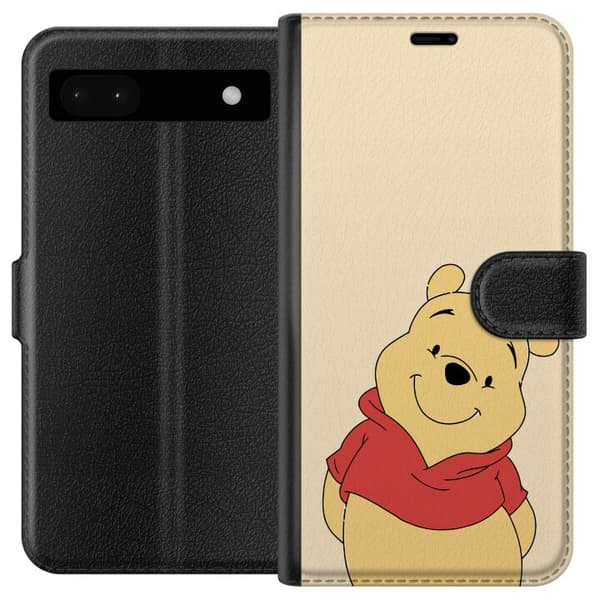 Kompatibel Tegnebogsetui til Google Pixel 6a Nalle Puh