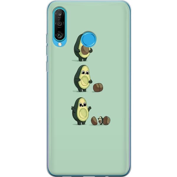 Kompatibelt Mobilskal till Huawei P30 lite Avokado