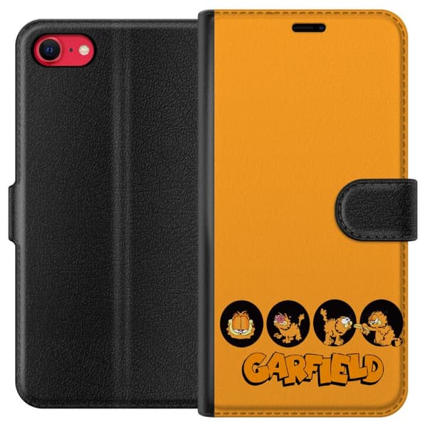Kompatibelt Lommeboketui til Apple iPhone SE (2020) Garfield
