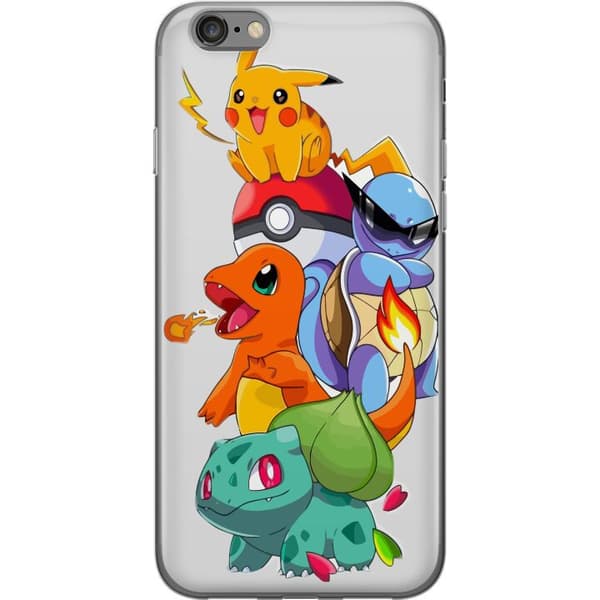 Kompatibelt Mobildeksel til Apple iPhone 6 Pokemon Stack
