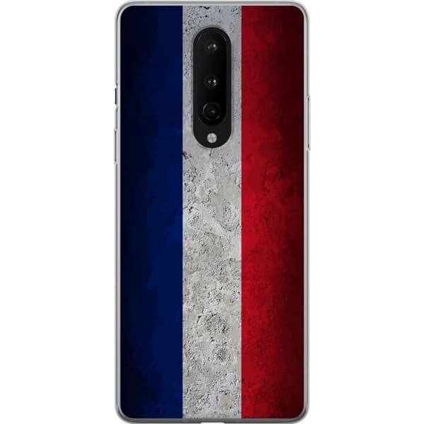 Kompatibelt Mobildeksel til OnePlus 8 Rent fransk flaggdesign