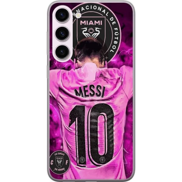 Kompatibelt Mobildeksel til Samsung Galaxy S23+ Lionel Messi (Inter Miami CF)