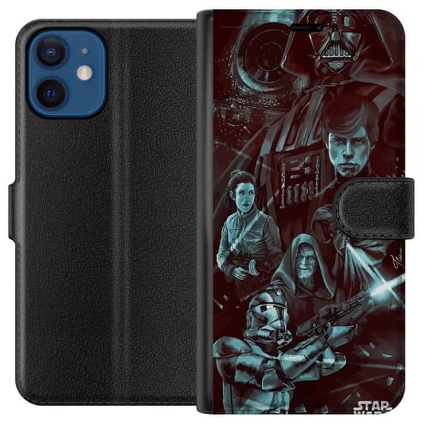 Kompatibel Tegnebogsetui til Apple iPhone 12 mini Star Wars