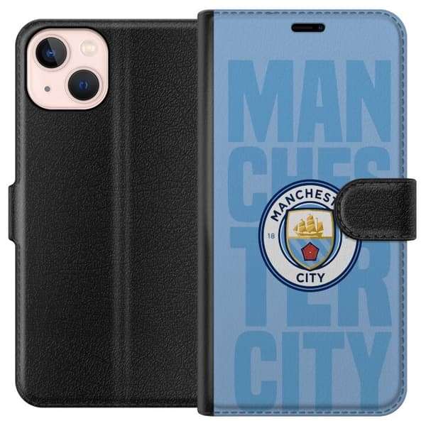 Kompatibelt Plånboksfodral till Apple iPhone 13 mini Manchester City