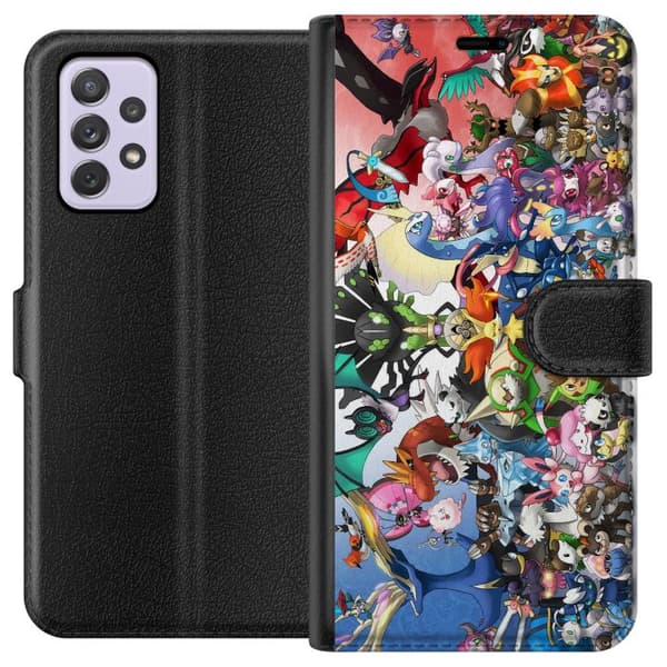 Kompatibelt Lommeboketui til Samsung Galaxy A52s 5G Pokemon