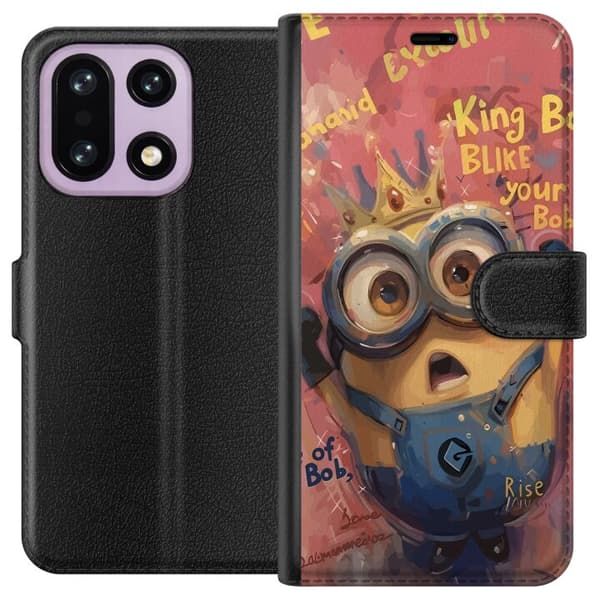 Kompatibelt Lommeboketui til OnePlus 15 Minion Med Krona