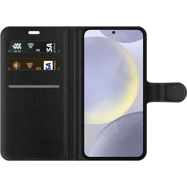 Kompatibel Tegnebogsetui til Samsung Galaxy S24+ Hjerte