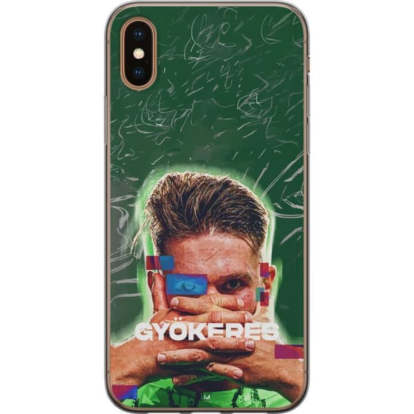 Kompatibelt Mobildeksel til Apple iPhone XS Max Viktor Gyökeres grön energi