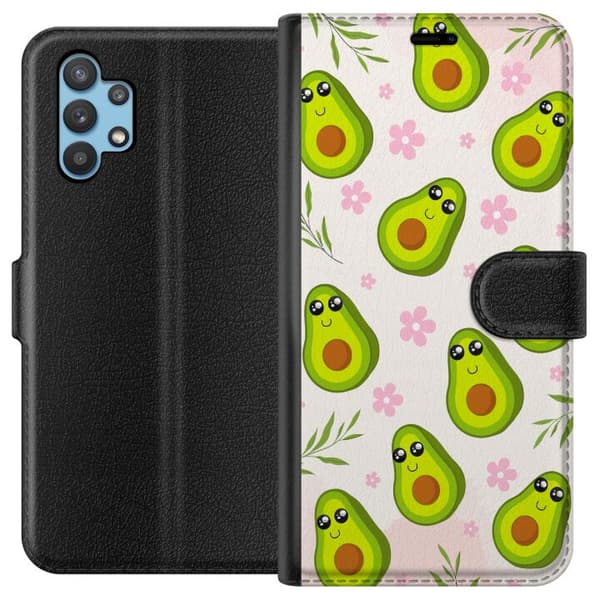 Kompatibelt Plånboksfodral till Samsung Galaxy A32 5G Avokado