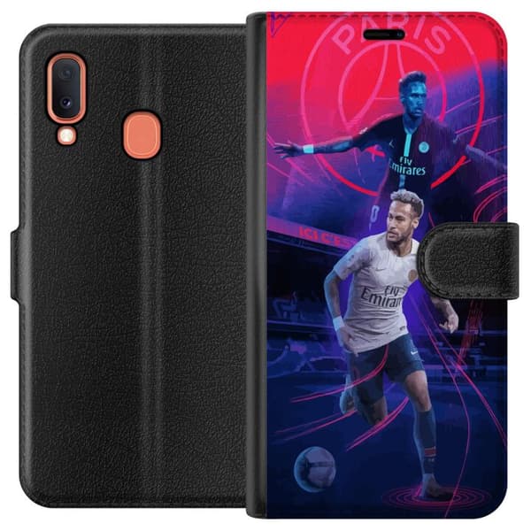 Kompatibelt Plånboksfodral till Samsung Galaxy A20e Neymar
