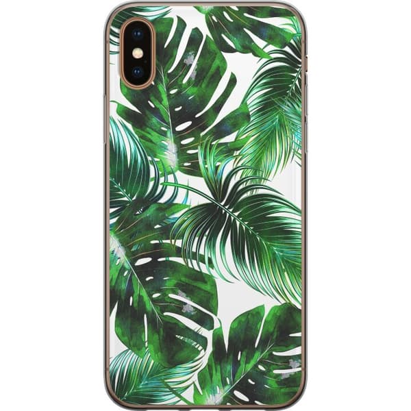 Kompatibelt Mobilskal till Apple iPhone XS Löv