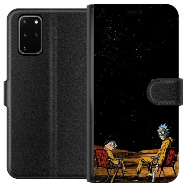 Kompatibelt Plånboksfodral till Samsung Galaxy S20+ Rick and Morty