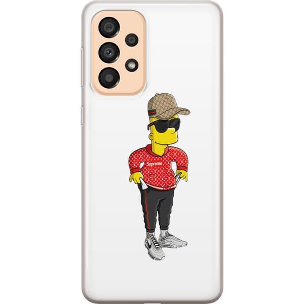 Kompatibel Mobilcover til Samsung Galaxy A33 5G Bart Simpsons SUP