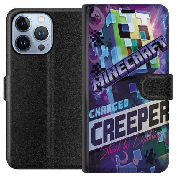Yhteensopiva Lompakkokotelo Apple iPhone 13 Pro Minecraft