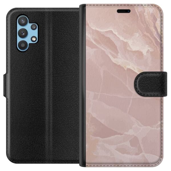 Kompatibelt Plånboksfodral till Samsung Galaxy A32 5G Marmor