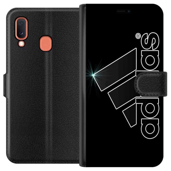 Kompatibelt Lommeboketui til Samsung Galaxy A20e Adidas
