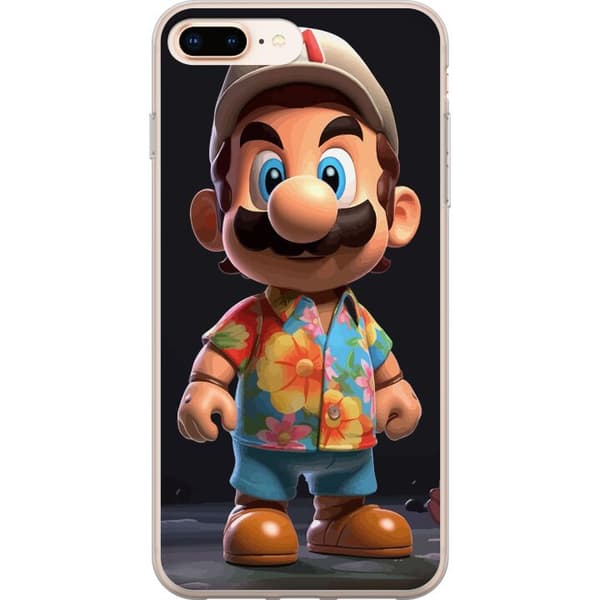 Yhteensopiva Puhelinkuori Apple iPhone 8 Plus Super Mario