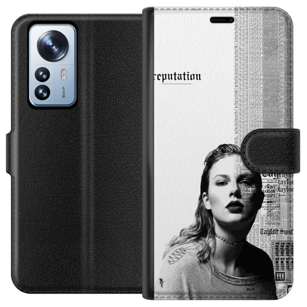 Kompatibelt Plånboksfodral till Xiaomi 12 Pro Taylor Swift