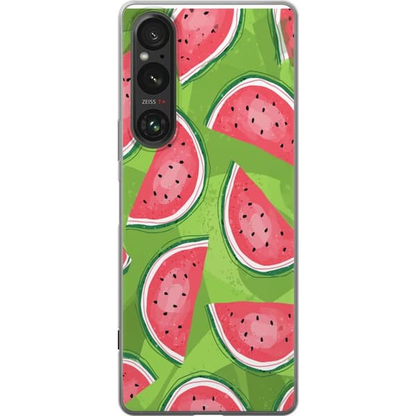 Kompatibelt Mobilskal till Sony Xperia 1 VI Vattenmelon
