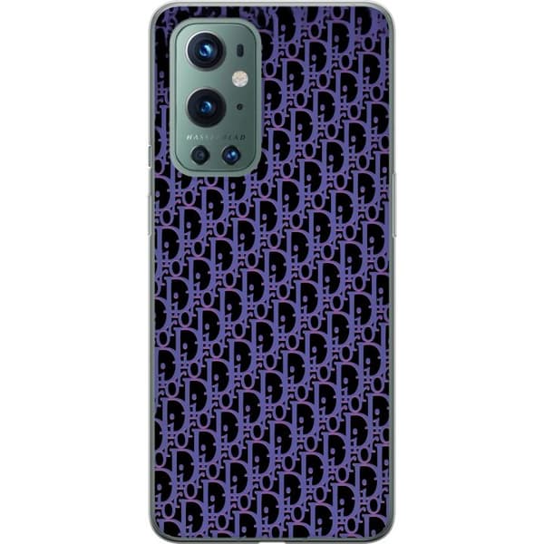 Kompatibelt Mobildeksel til OnePlus 9 Pro Moderneluksuriøst monogram i stilrent design