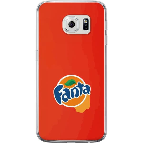 Kompatibel Mobilcover til Samsung Galaxy S6 edge Elegant appelsinformation design