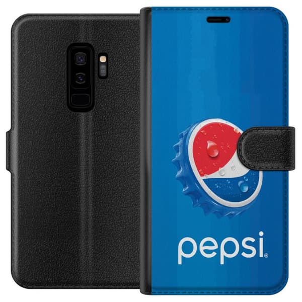 Kompatibelt Lommeboketui til Samsung Galaxy S9+ Moderne drikke-inspirert design
