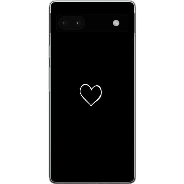 Yhteensopiva Puhelinkuori Google Pixel 6a Sydän