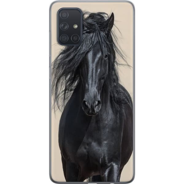 Kompatibelt Mobilskal till Samsung Galaxy A71 Horse