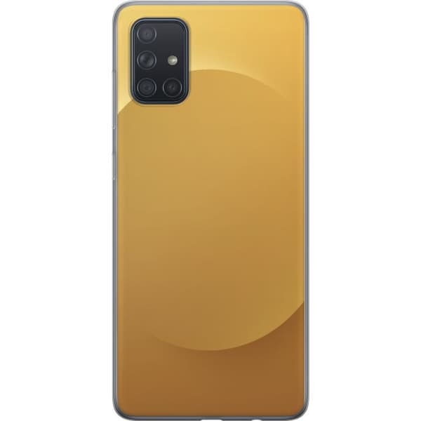 Kompatibelt Mobildeksel til Samsung Galaxy A71 Gull Flekk