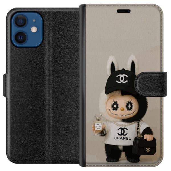 Kompatibelt Plånboksfodral till Apple iPhone 12 mini Söt modefigur med exklusiv och elegant design