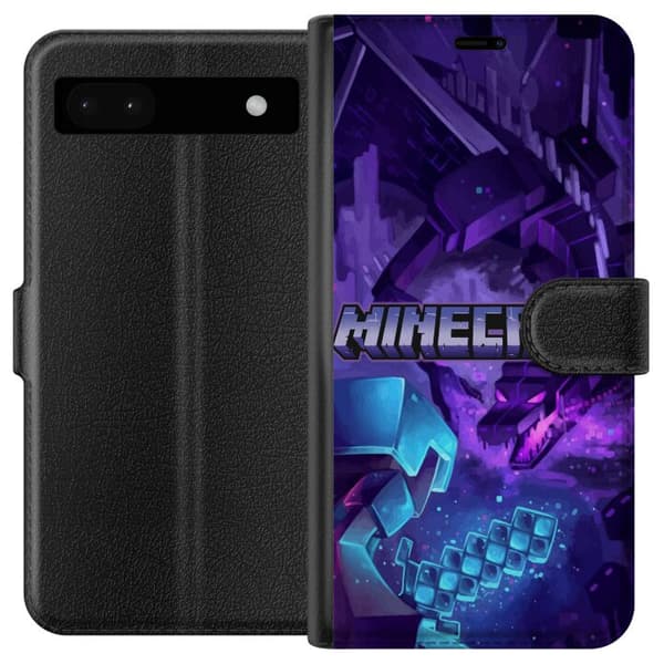 Kompatibelt Plånboksfodral till Google Pixel 6a Minecraft