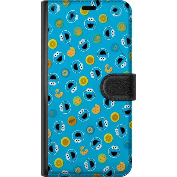 Kompatibelt Lommeboketui til OnePlus 7 Mönster med kakmonster