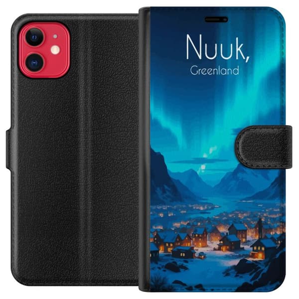 Kompatibelt Lommeboketui til Apple iPhone 11 Nuuk, Grønland