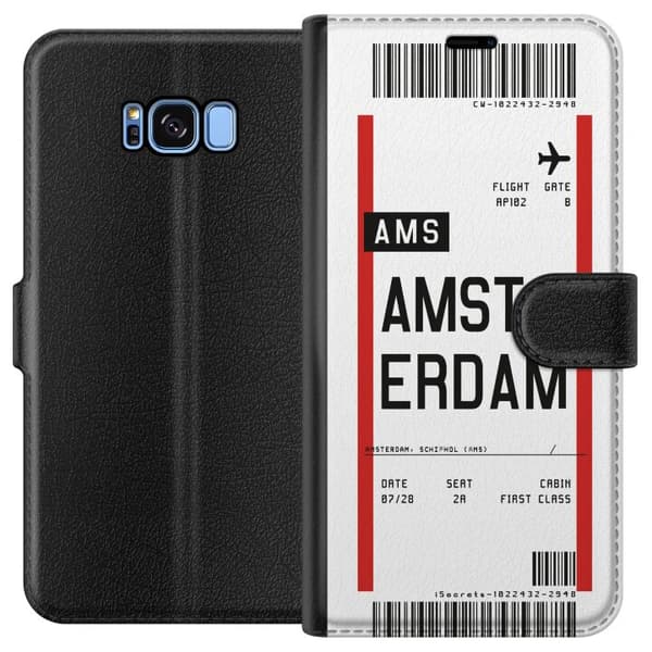 Kompatibelt Lommeboketui til Samsung Galaxy S8 Amsterdam