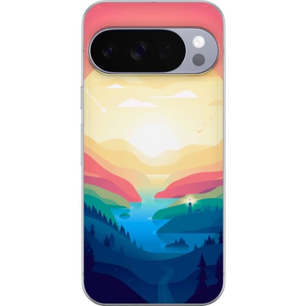 Kompatibel Mobilcover til Google Pixel 11 Pro XL Lyserød horisont